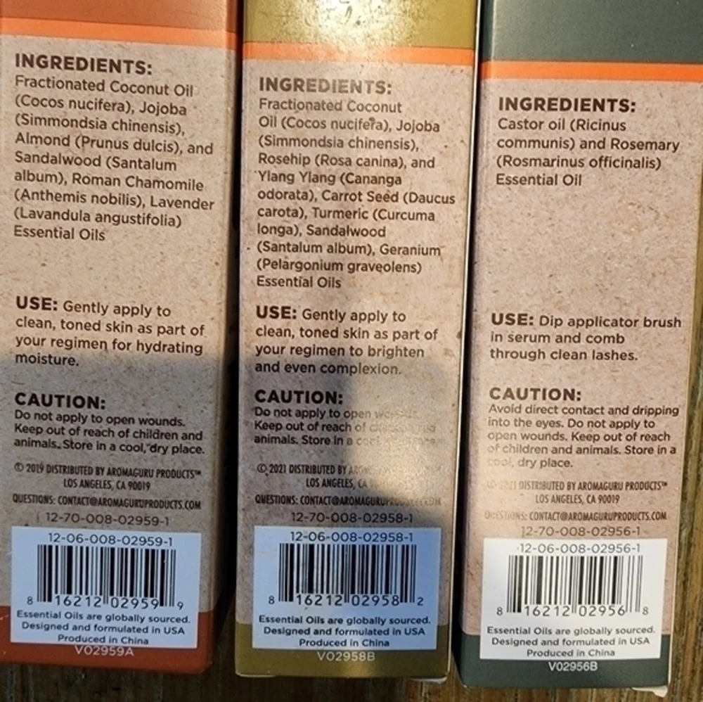 Beauty Guru Facial Bundle Eyelash Serum, Bright Skin Serum,‎ Facial Serum